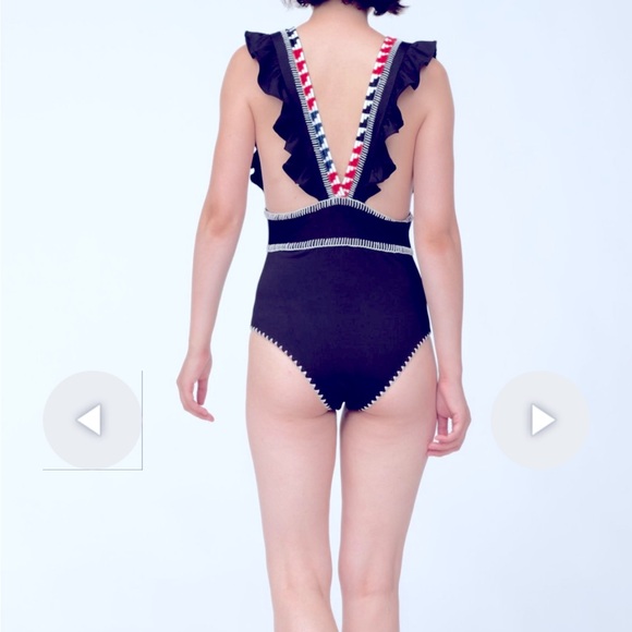 Sea New York kaleidoscope solid one-piece - Picture 2 of 5